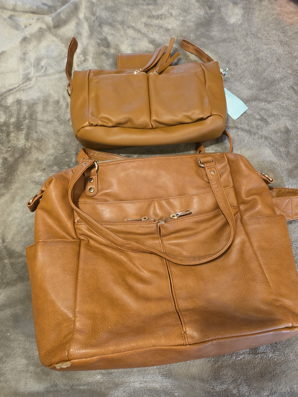 Mominside Diaper Bag And Tote Bag